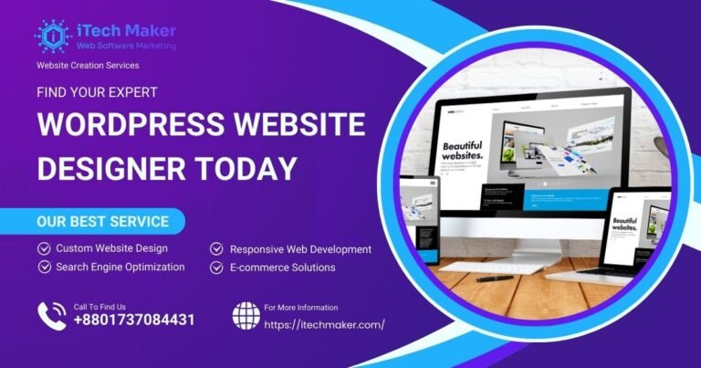 Find Your Expert WordPress Website Designer Today